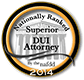 Superior DUI Attorney 2014 Seal